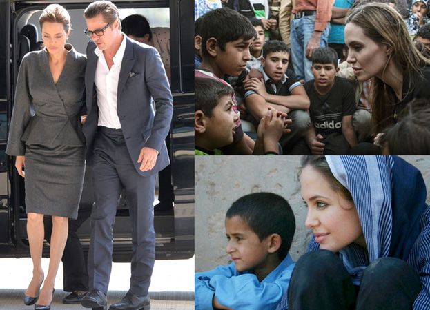 Angelina i Brad ADOPTUJĄ CHŁOPCA Z SYRII? "Chcą dać przykład innym"