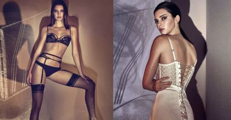 Kendall Jenner wygina się w bieliźnie
