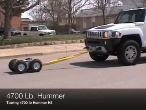 Zabawka RC holuje ważącego 2 tony Hummera! [wideo]