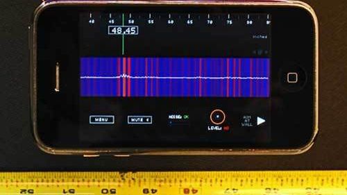 Sonar Ruler dla iPhone'a - mierzy dystans na podstawie dźwięku 1