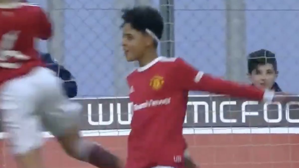 Cristiano Ronaldo jr skopiował wyczyn ojca 