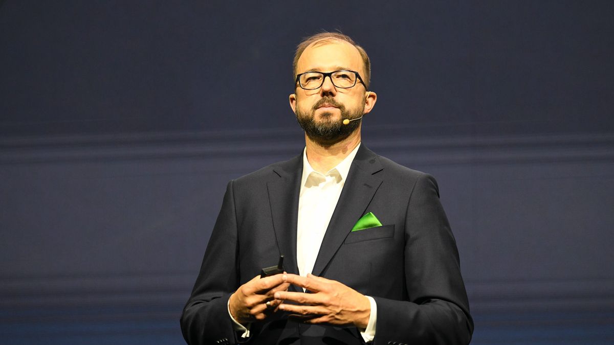 Piotr Dardziński, prezes Sieci Badawczej Łukasiewicz. 