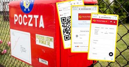 Kod QR i płatność "przez Pocztę Polską". Taka usługa nie istnieje