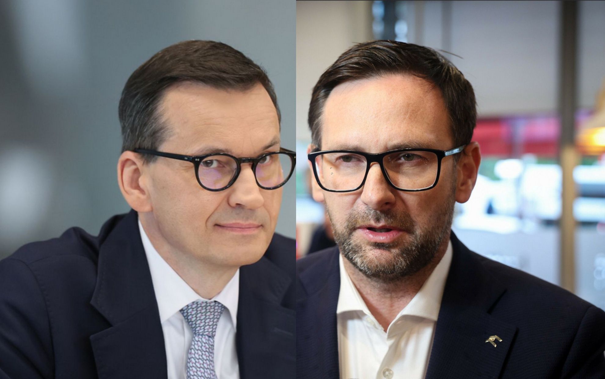 Mateusz Morawiecki i Daniel Obajtek