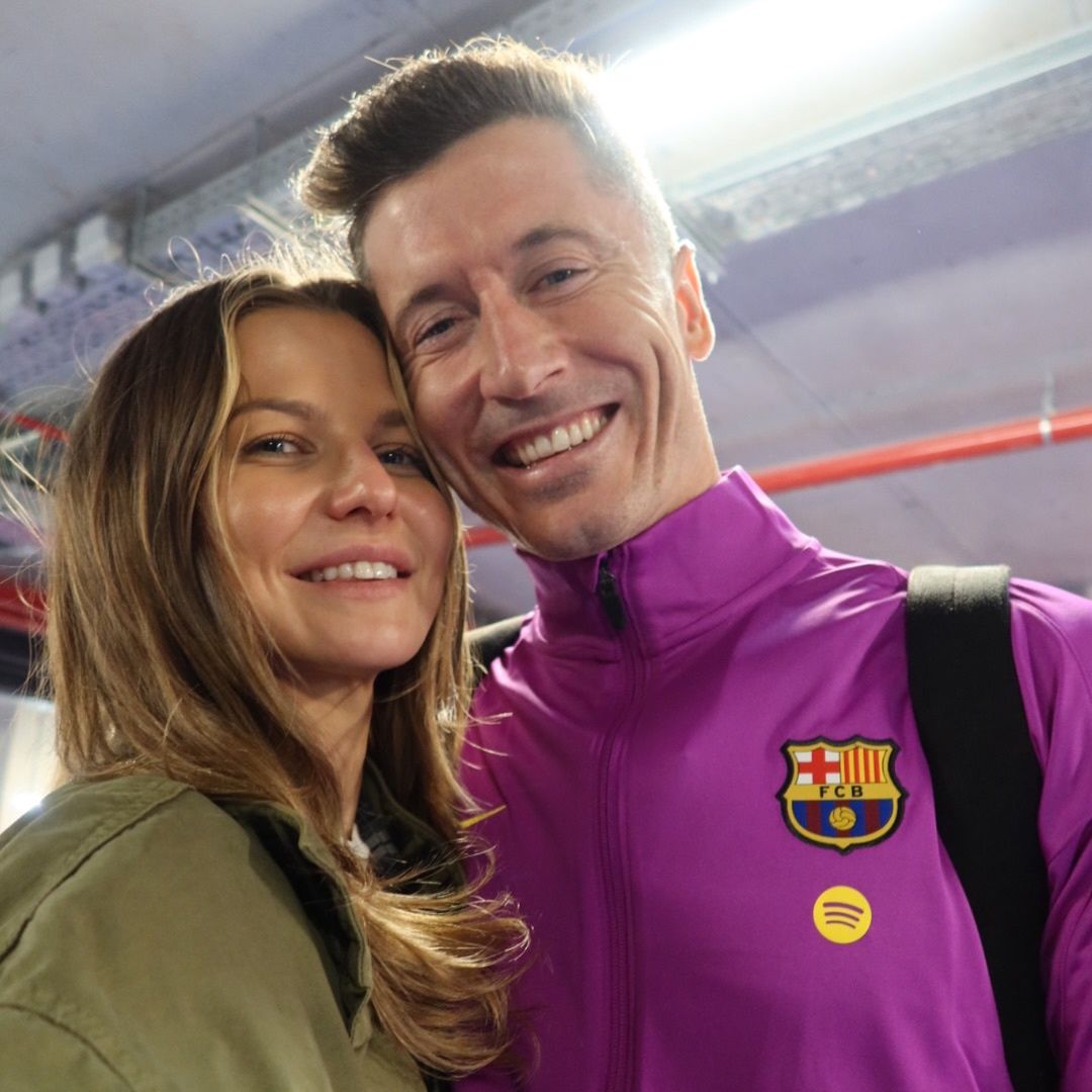 Anna i Robert Lewandowscy