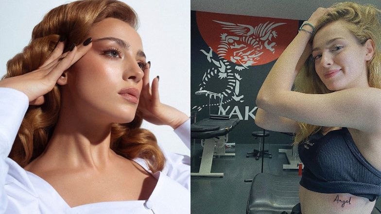 Wiktoria Gąsiewska chwali się tatuażem
