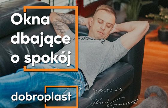 Kamil Grosicki reklamuje okna Dobroplast (wideo)
