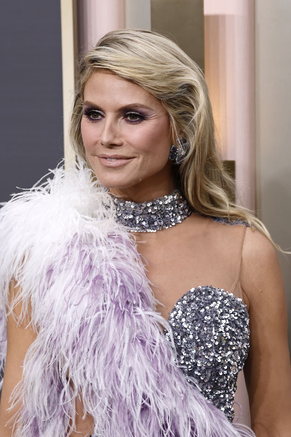 Heidi Klum na Złotych Globach