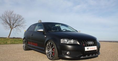 Audi S3 MR Car Design - czarna mamba