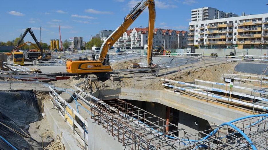 Warszawa. Na budowie II linii metra na Bemowie wmurowano kamień węgielny