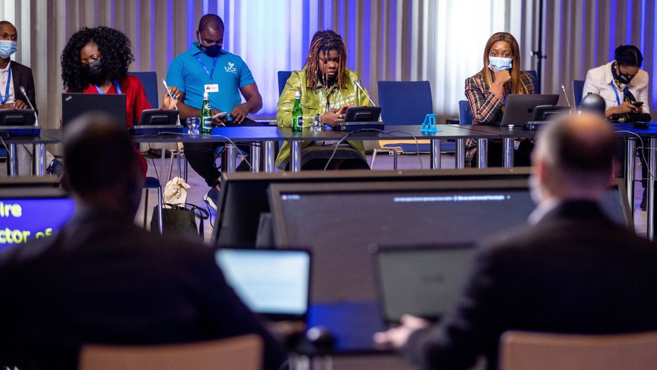 Uczestnicy Cyfrowego Szczytu ONZ w Katowicach 