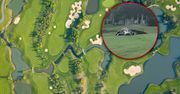 Wielki aligator na polu golfowym. To zdjęcie mrozi krew w żyłach