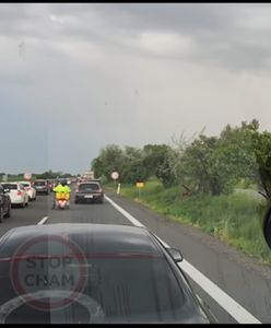 Skandaliczne zachowanie kierowcy BMW. Został nagrany