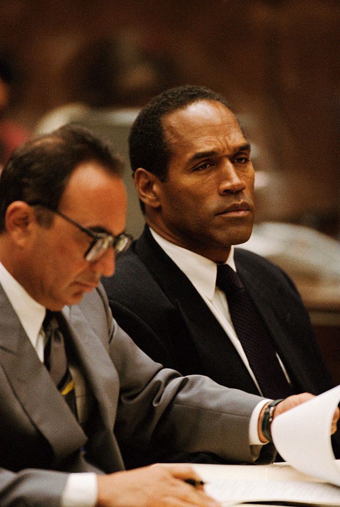 O.J. Simpson podczas głośnego procesu z 1994 r.