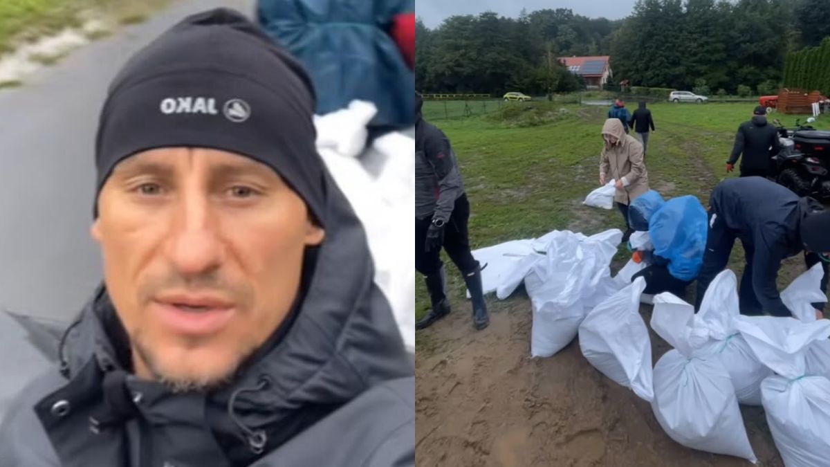 Arkadiusz Piech ruszył na pomoc powodzianom