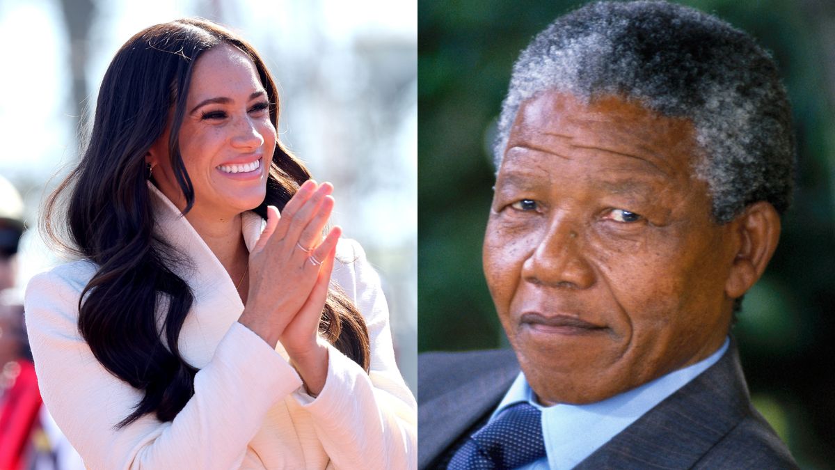 Meghan Markle chwali się publicznie, że porównano ją do Nelsona Mandeli