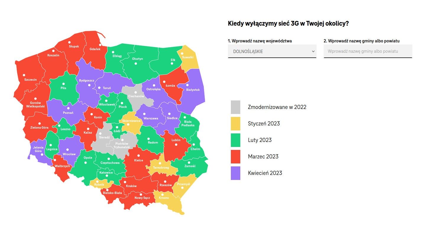 Nowy harmonogram wyłączenia 3G w T-Mobile