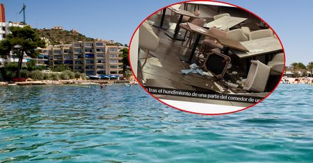 Horror na europejskiej wyspie. Zawaliła się podłoga w restauracji hotelowej