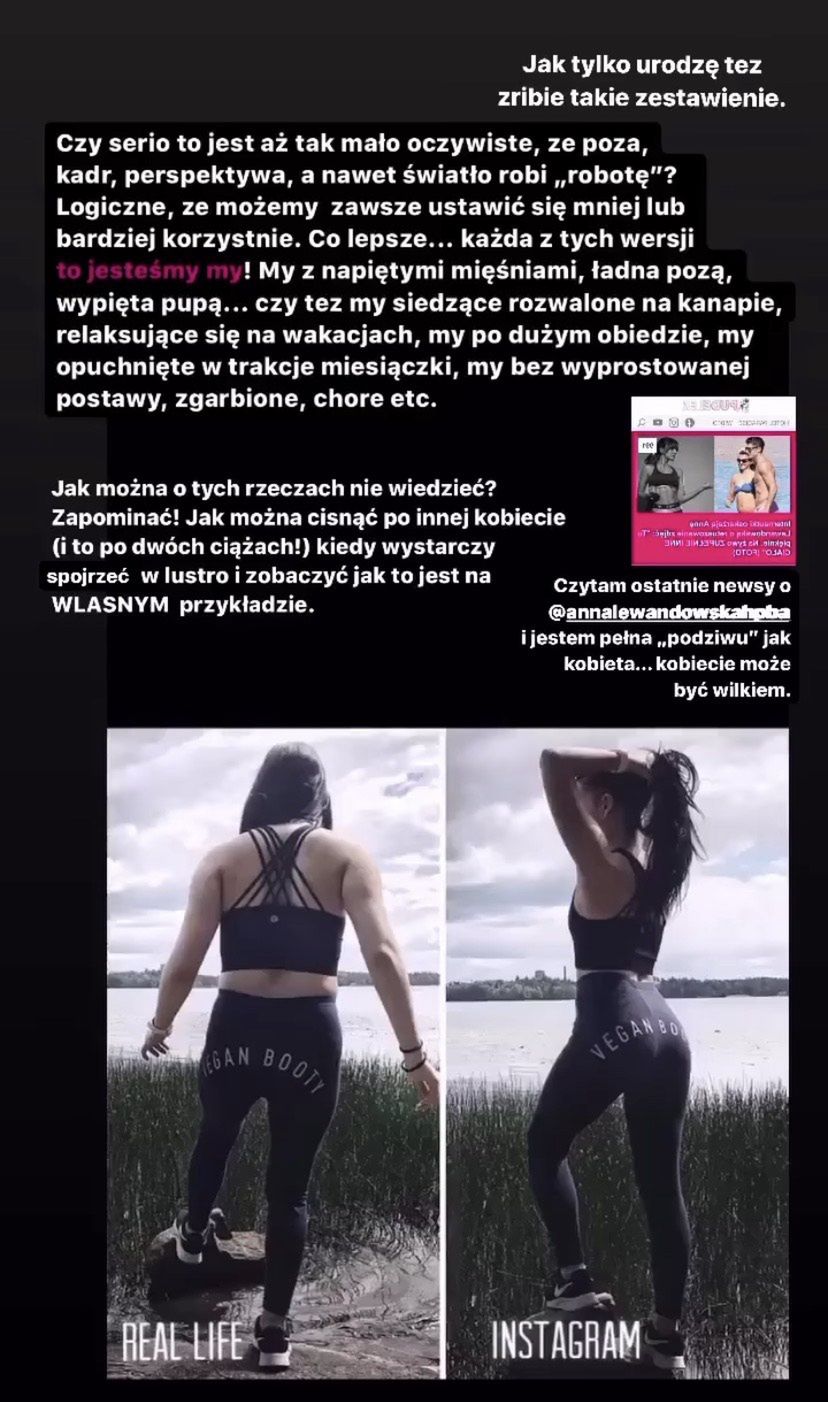 Maffashion jest zniesmaczona komentarzami na temat figury Lewandowskiej