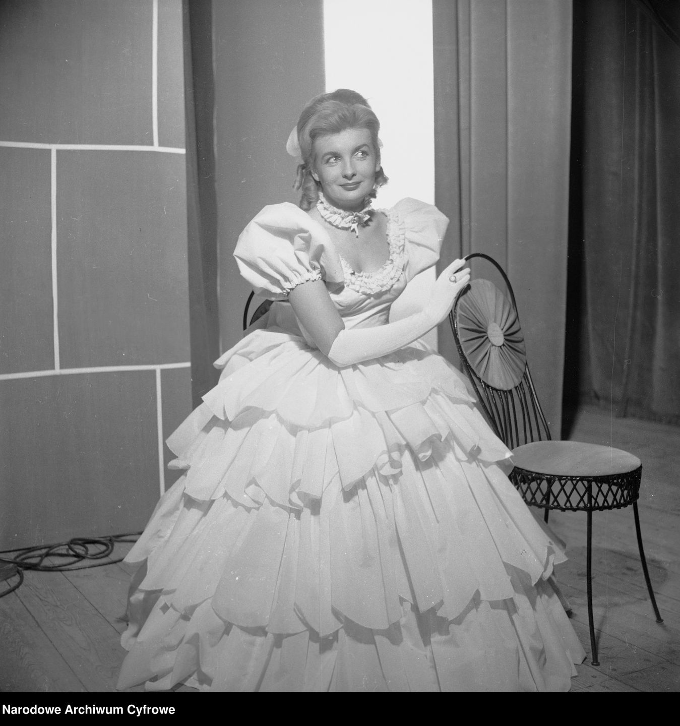 Maria Broniewska w 1961 roku