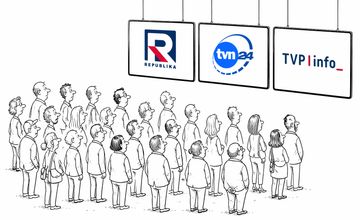 W tej kategorii to nie Republika, ale TVN24 jest liderem. Rynek stacji newsowych z innej strony
