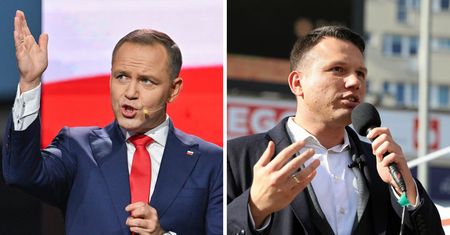 Nawrocki i Mentzen razem na zdjęciach. "Dobra rozmowa"