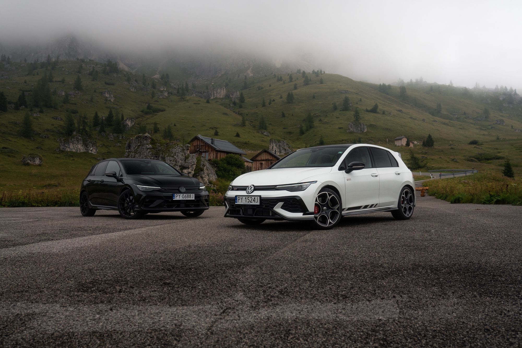 Gran turismo: Volkswagen Golf GTI Clubsport i R w Alpach