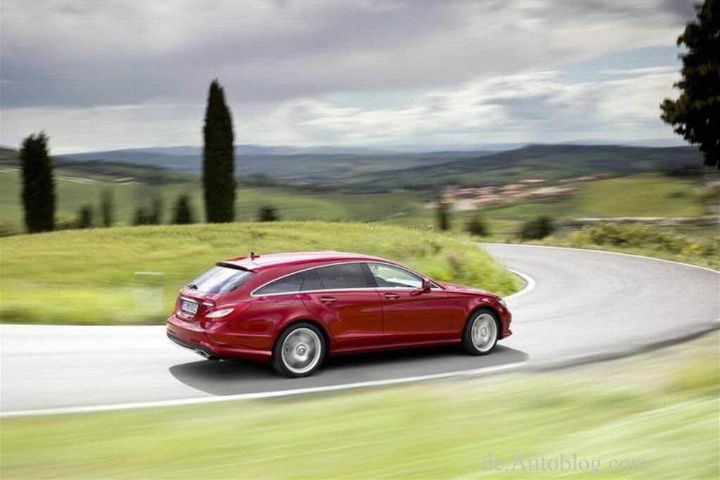 Mercedes CLS Shooting Brake (źródło: de.autoblog.com via WCF)