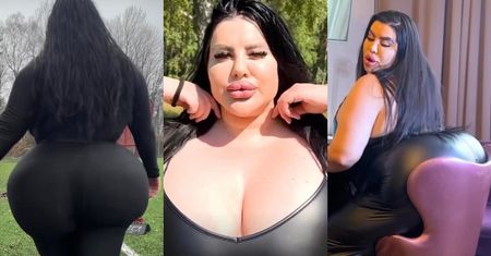 Szwedzka influencerka chce mieć NAJWIĘKSZE pośladki na świecie. Aby osiągnąć swój cel, 27-latka wydała majątek (ZDJĘCIA)