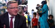 Komorowski: "Będziemy mieli coraz więcej uchodźców. Nie straszmy Polaków!"