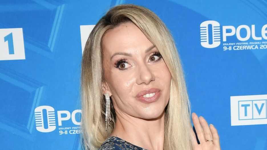 Małgorzata Opczowska na Festiwalu w Opolu 
