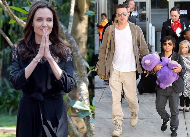 Angelina Jolie: "Brad jest fantastycznym ojcem. To nie to nas poróżniło"