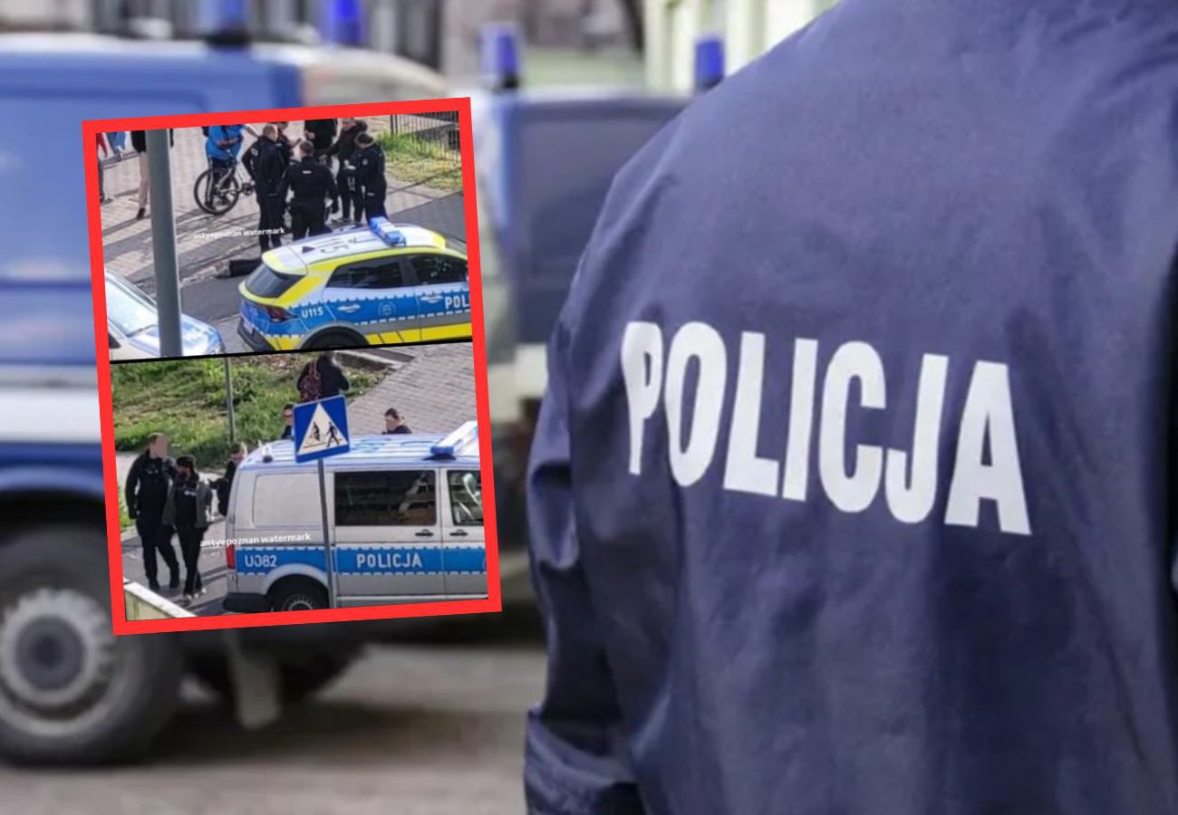 Sceny w Poznaniu. "Stał się agresywny". Obcokrajowiec zaatakował przechodnia