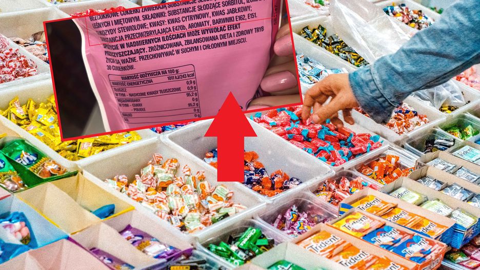Duże spożycie sorbitolu, który znajduje się w gumie do żucia, może wywoływać wzdęcia i biegunkę