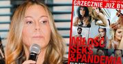 Małgorzata Rozenek chwali się plakatem filmu Patryka Vegi ze swoim udziałem: "GRZECZNIE JUŻ BYŁO"