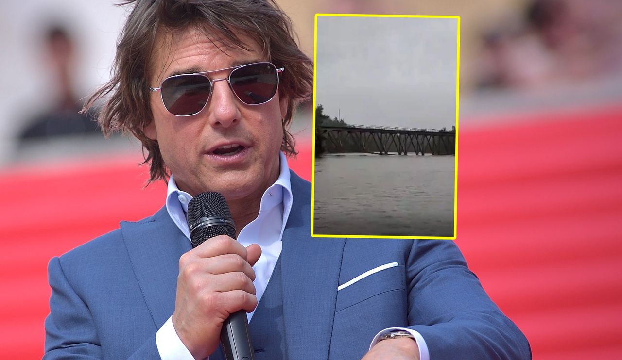 Most w Pilchowicach chciał wysadzać Tom Cruise. Dziś stoi tam wielka woda