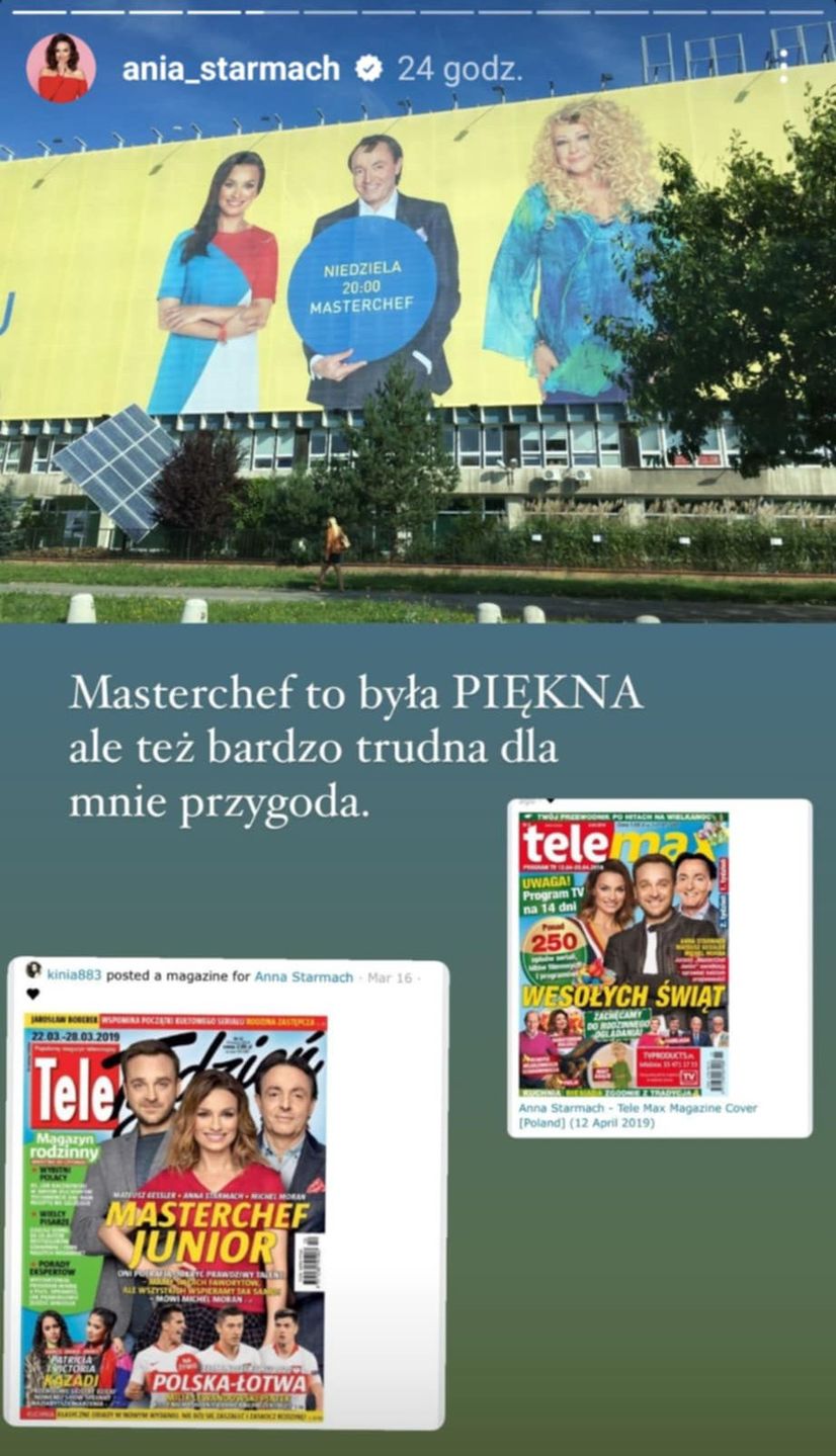 Anna Starmach podsumowała lata spędzone na planie "MasterChefa"