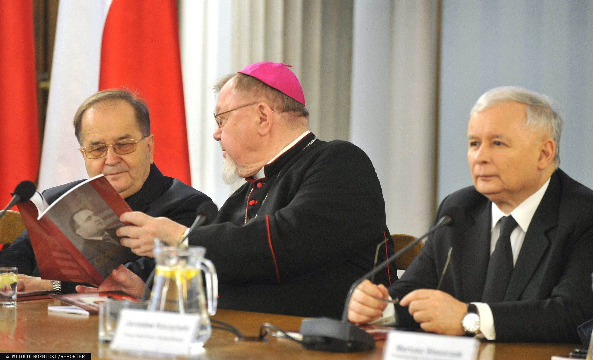 Tadeusz Rydzyk, biskup Antoni Dydycz, Jarosław Kaczyński