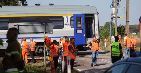 "Poczułam, jakbyśmy po czymś przejechali". Relacja pasażerki pociągu