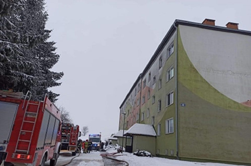 Dramat w Górowie Iławieckim. Nie żyje jedna osoba