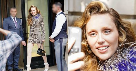 Miley Cyrus z WYBIELONYM brwiami paraduje po Paryżu. Fani gorzko: "OJEJ, to nie wygląda dobrze"