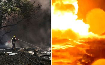 Działo się w nocy. Eksplozje w Kijowie i alarmy w Polsce