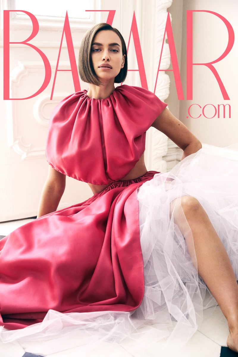 Irina Shayk na okładce Harper's Bazarr
