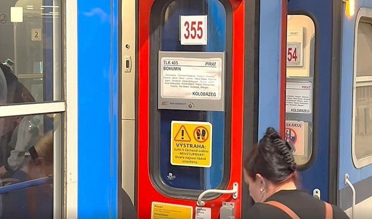 Wakacyjny pociąg do Kołobrzegu cieszył się dużym zainteresowaniem pasażerów