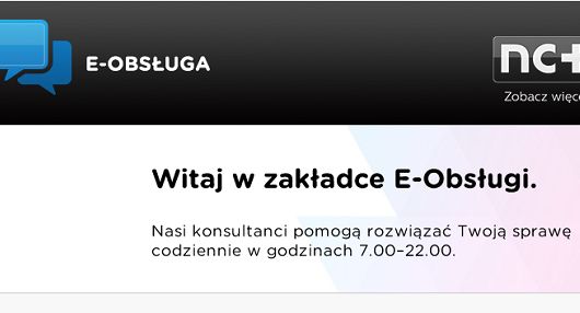 Platforma nc+ umożliwia kontakt ze swoimi konsultantami przez Facebooka