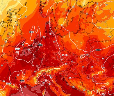 Pogoda długoterminowa. Wyż Zoe przyniesie afrykański upał. Żar poleje się z nieba