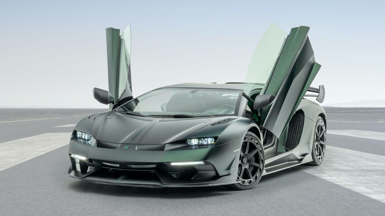 Mansory Cabrera to mocno zmodyfikowany Aventador SVJ. Powstaną tylko 3 sztuki