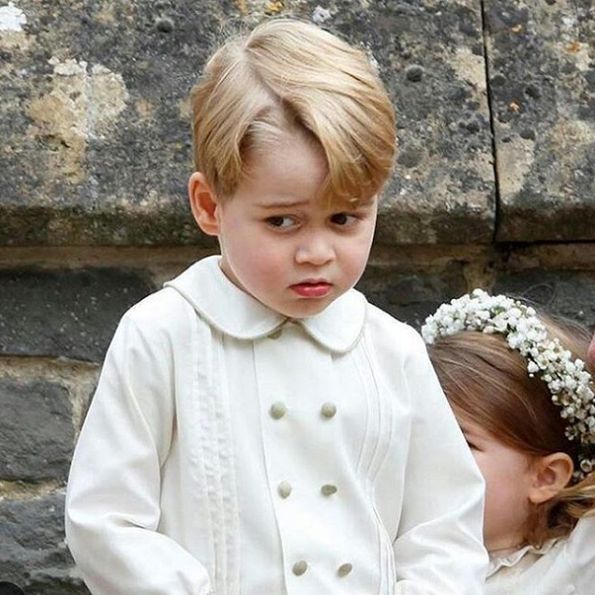 Mały George niedawno skończy 4 lata