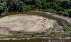 Tak źle jeszcze nie było. Poziom wody spadł do 15 centymetrów