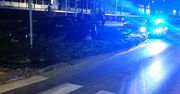 Złotów: Opel wypadł z drogi i wylądował w zieleńcu